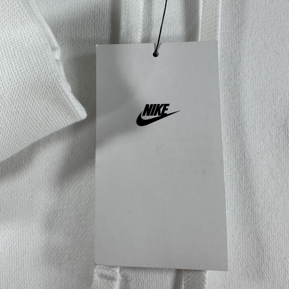 Nike Sportswear Club Fleece Pullover White Hoodie Men's Sz XS (BV2654 100) - Picture 14 of 16